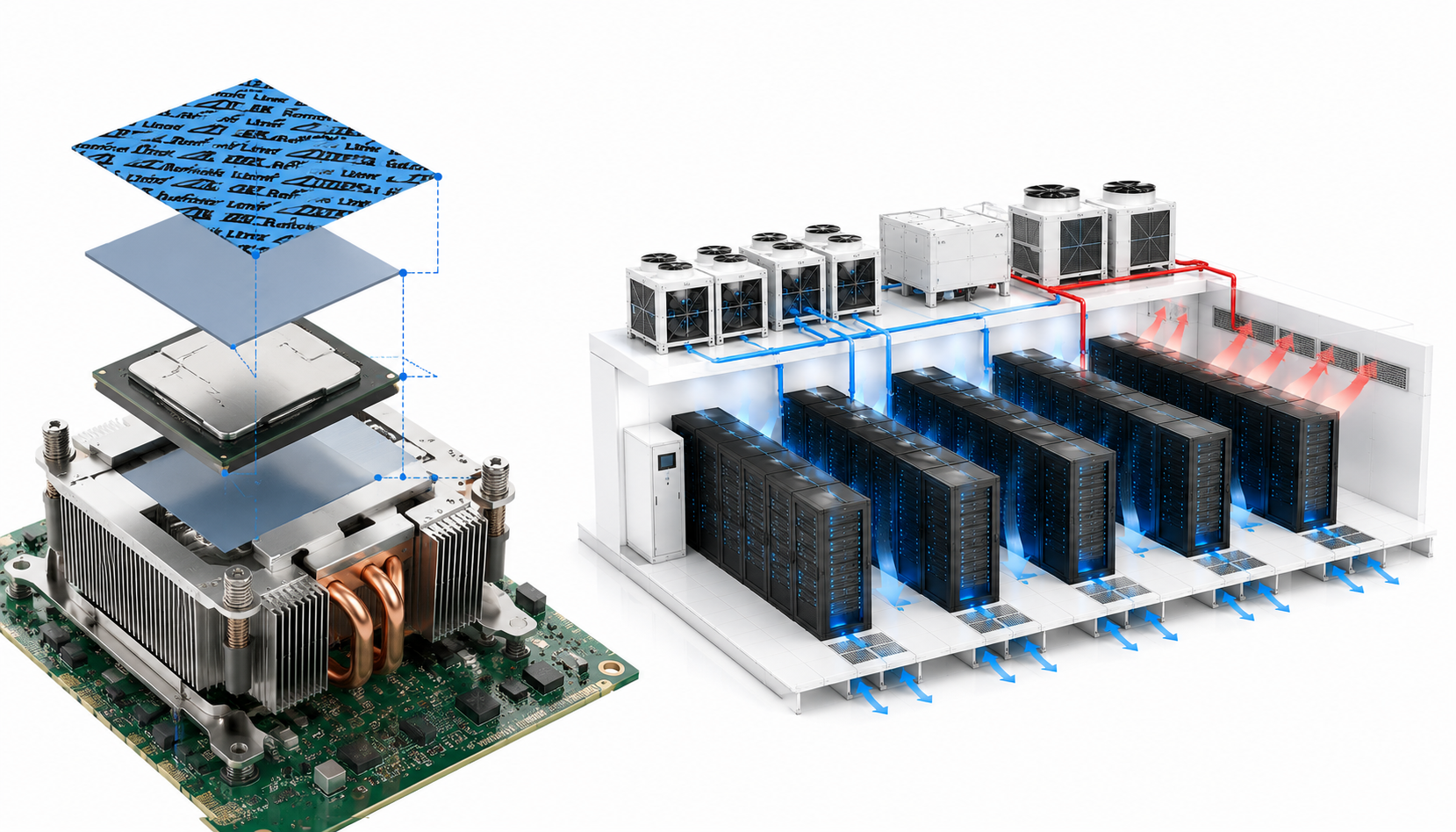 Thermal Management for a Self-Developed AI Server